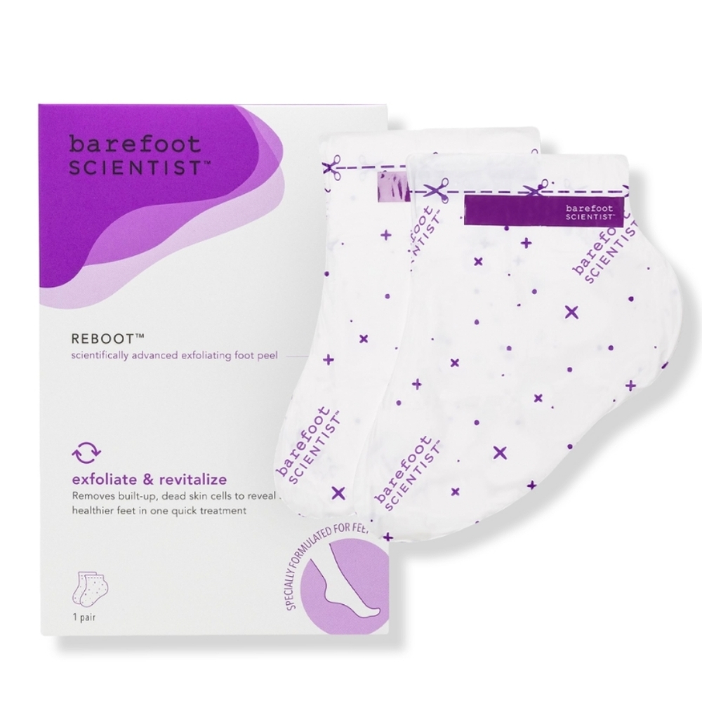 BAREFOOT SCIENTIST REBOOT ADVANCED EXFOLIATING FOOT PEEL.